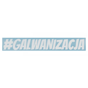#GALWANIZACJA - 60 cm BIAŁA