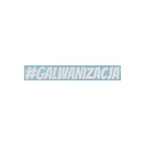 #GALWANIZACJA - 30 cm BIAŁA
