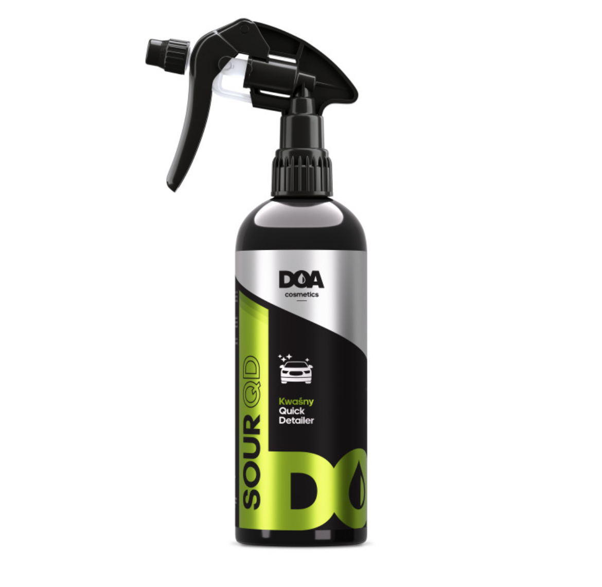 ZESTAW KOSMETYKÓW : PŁYN do SZYB, PŁYN do FELG, DETAILER do LAKIERU, MIKROFIBRA - obrazek 4