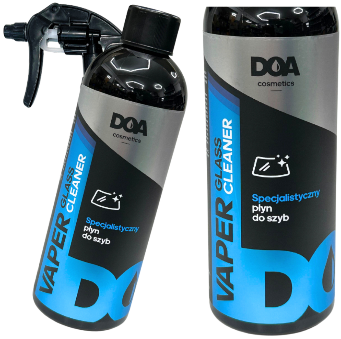 DOA Cosmetics VAPER GLASS CLEANER 500ml - obrazek 2