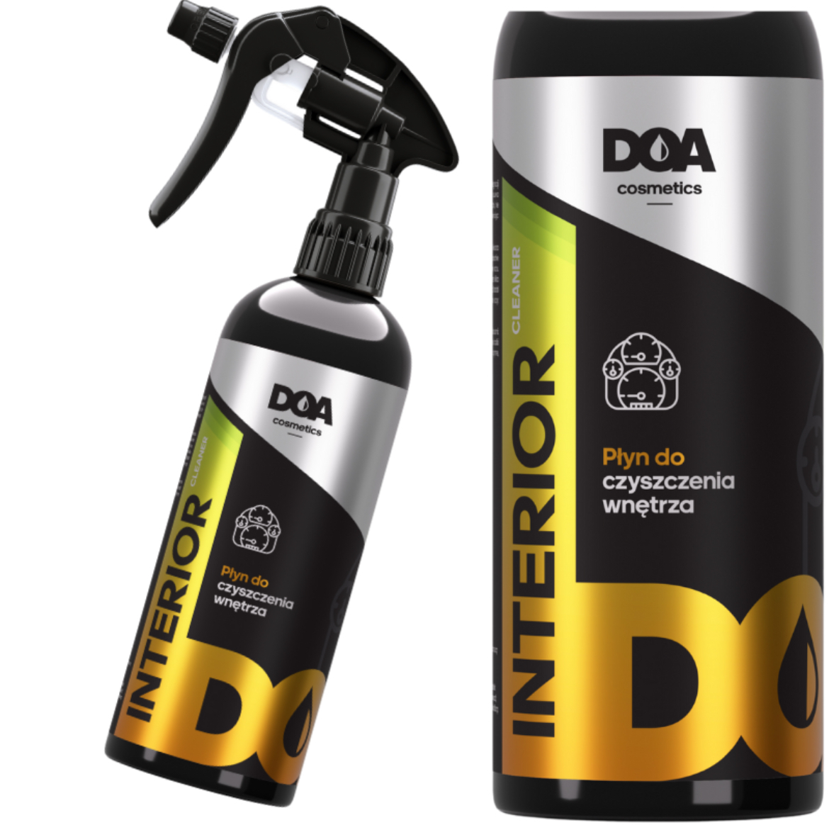 ZWSTAW KOSMETYKÓW : SZAMPON, ŚRODEK do WNĘTRZA, PŁYN do SZYB, MIKROFIBRA - obrazek 2